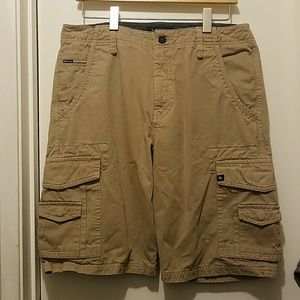 Mens rip curl cargo shorts size 32